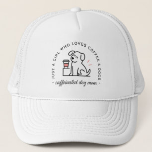 Casquette Maman chien drôle amateurs de café féminin
