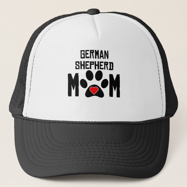 Casquette Maman de berger allemand (Devant)