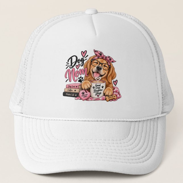 Casquette Maman de Chien Drôle (Devant)