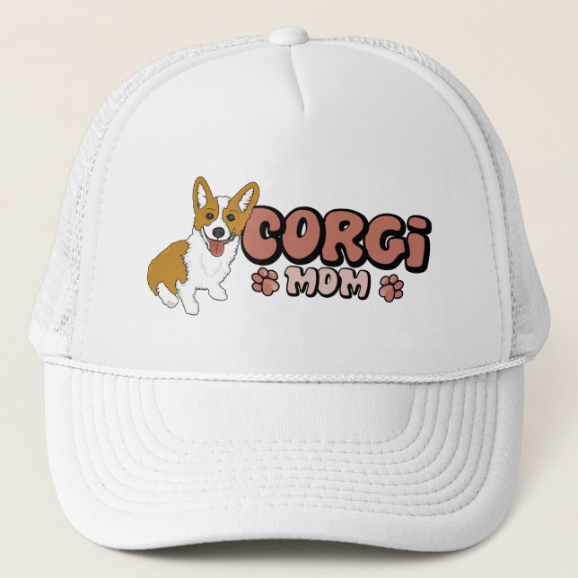 Casquette Maman de corgi (Devant)