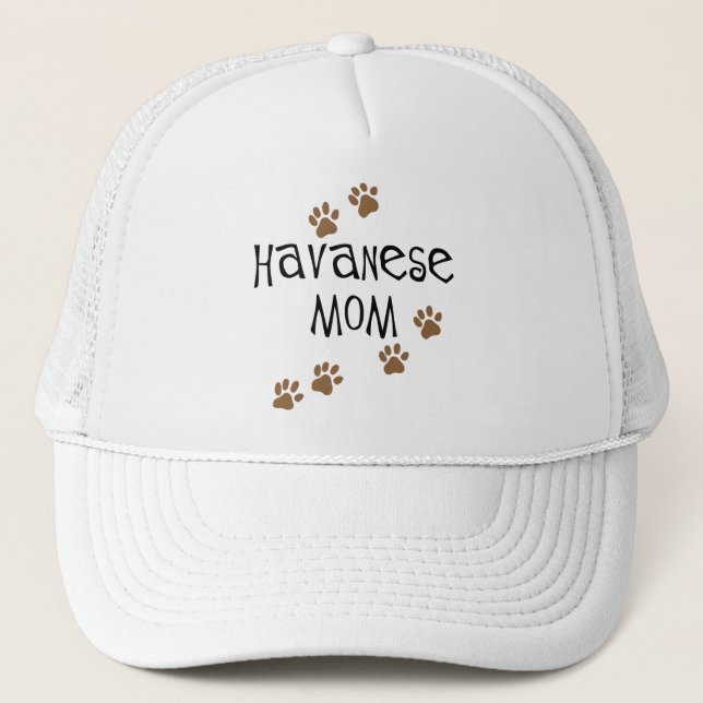 Casquette Maman de Havanese (Devant)