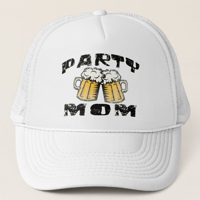Casquette Maman de partie (Devant)