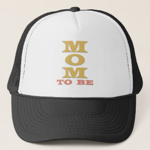 Casquette Maman des textes de melon/or à être