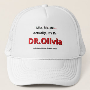 Casquette Maman diplômée PhD Graduation Doctorat Drôle Objec