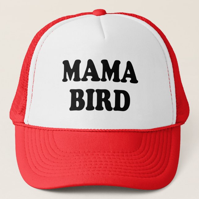 Casquette Maman drôle de maman Bird (Devant)