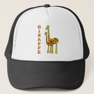 Casquette Maman et bébé de girafe