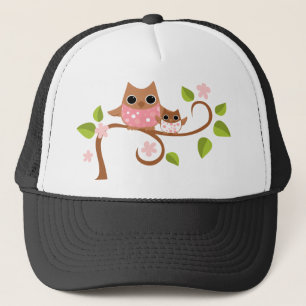 Casquette Maman et hiboux