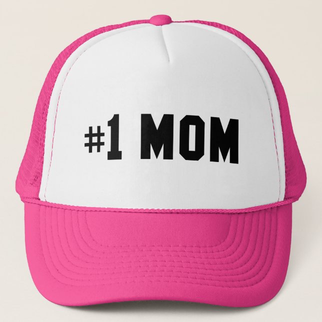Casquette Maman numéro un (Devant)