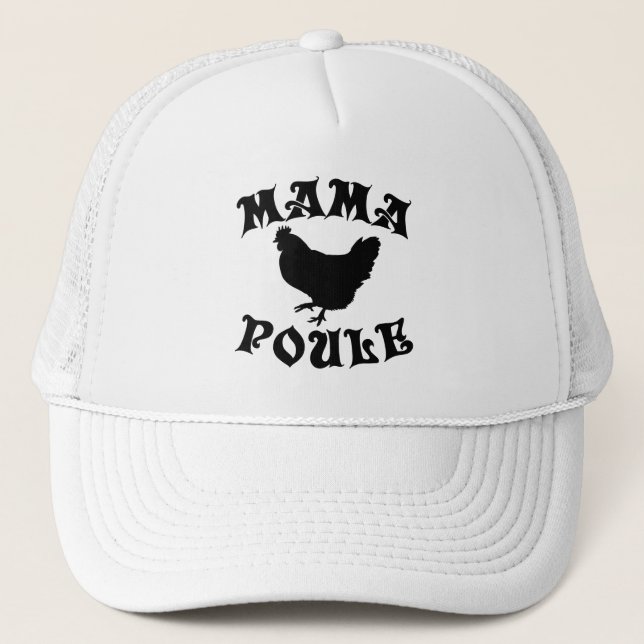 Casquette Maman Poule  (Devant)
