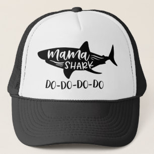 Casquette Maman Shark Faire-Faire-Faire-Faire Mommy Shark