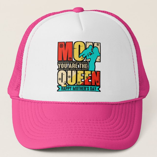 Casquette Maman Tu Es La Reine (Devant)
