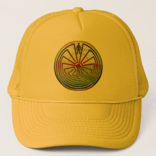 Casquette MAN IN THE MAZE paysage + votre arrière - plan