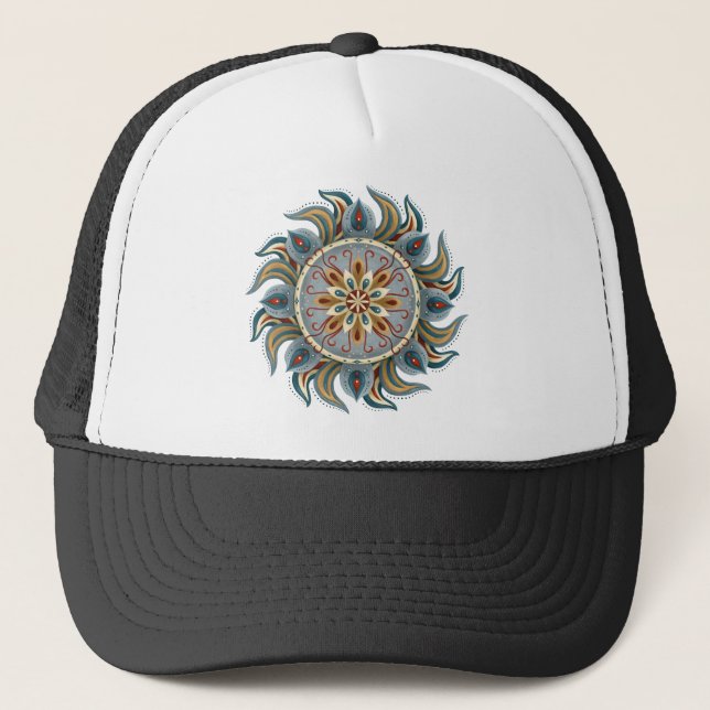 Casquette Mandala (Devant)