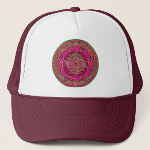 Casquette Mandala de Sri Lakshmi Yantra
