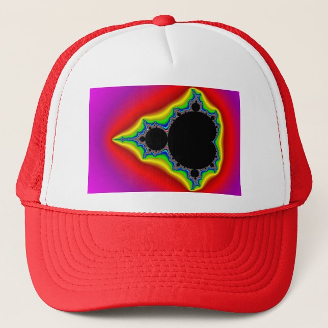 Casquette Mandelbrot original a placé 04 - fractale (Devant)