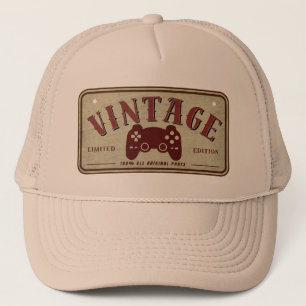 Casquette Manette Vintage Édition Limitée Pièces d'Origine