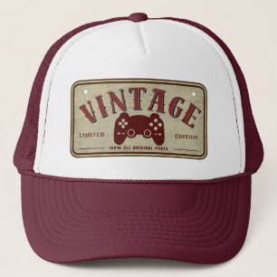Casquette Manette Vintage Édition Limitée Pièces d'Origine