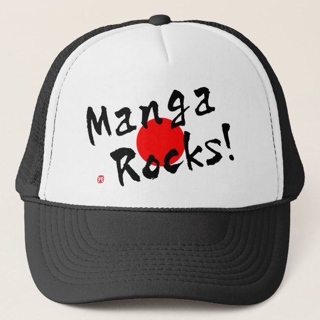 Casquette Manga Rocks ! (Devant)