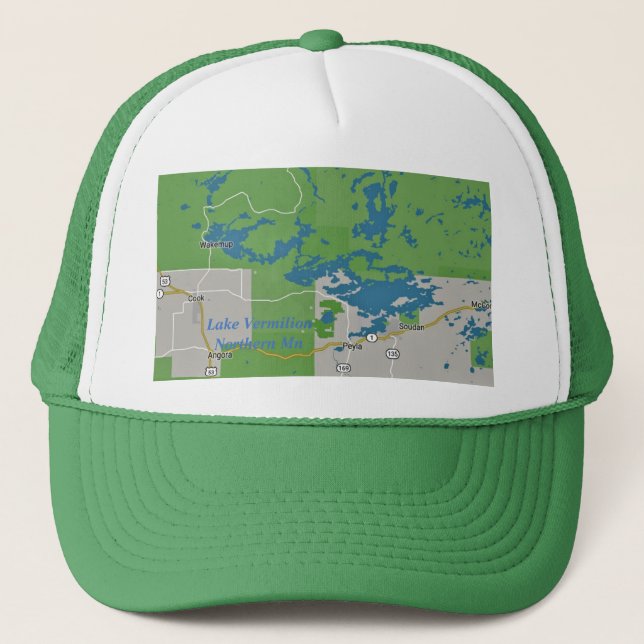Casquette Manganèse du nord vermillon de lac (Devant)