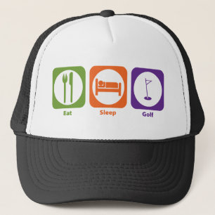 Casquette Mangez le golf de sommeil