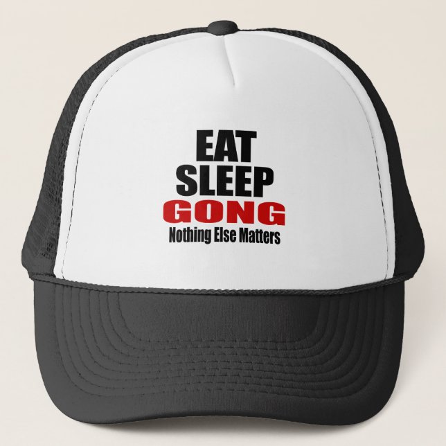 CASQUETTE MANGEZ LE GONG DE SOMMEIL (Devant)