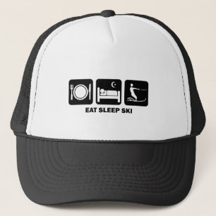 Casquette mangez le ski d'eau de sommeil