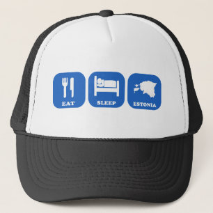 Casquette Mangez le sommeil Estonie