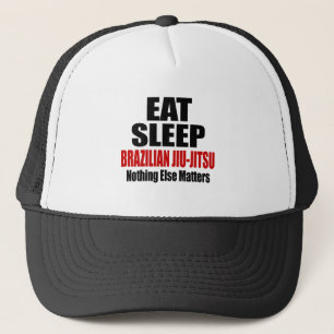 CASQUETTE MANGEZ LE SOMMEIL JIU-JITSU BRÉSILIEN