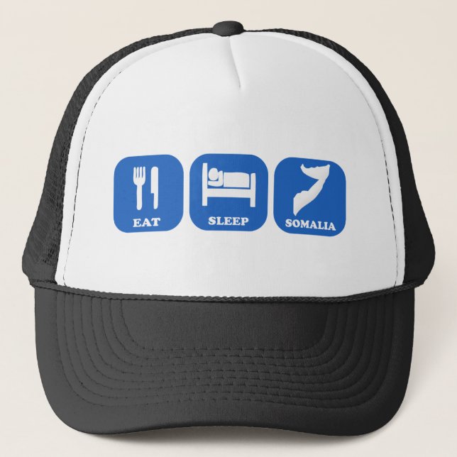 Casquette Mangez le sommeil Somalie (Devant)