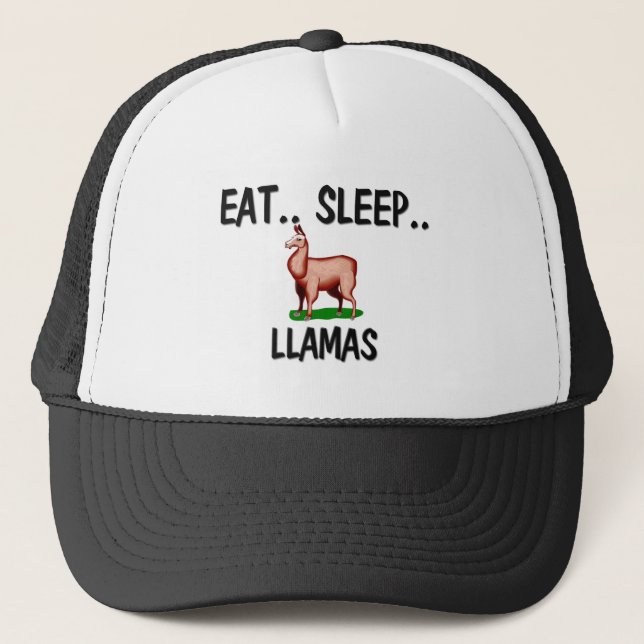 Casquette Mangez les LAMAS de sommeil (Devant)