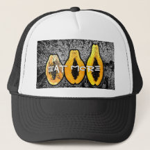 MANGEZ PLUS avec KALO BLK / WHT TRUCKER HAT