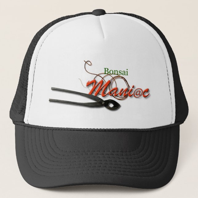 Casquette maniaque de bonsaïs (Devant)