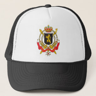 Casquette Manteau de la Belgique des bras