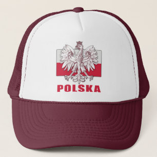 Casquette Manteau de la Pologne Polska des bras