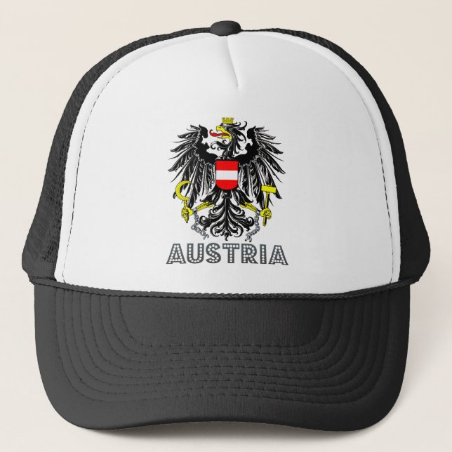 Casquette Manteau de l'Autriche des bras (Devant)