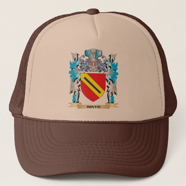 Casquette Manteau de Minto des bras - crête de famille (Devant)