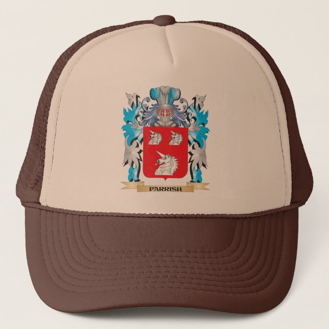 Casquette Manteau de Parrish des bras - crête de famille (Devant)