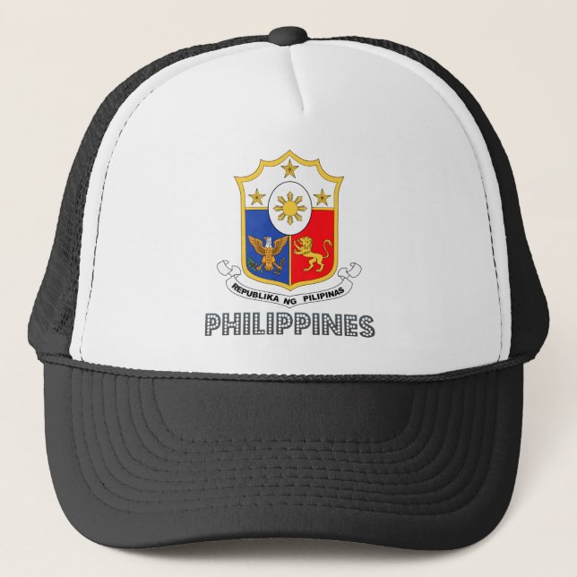 Casquette Manteau de Philippines des bras (Devant)