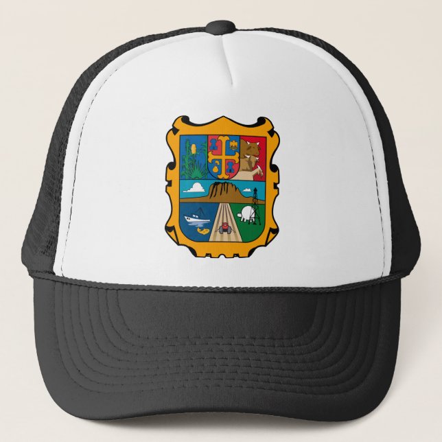 Casquette Manteau de symbole officiel de Tamaulipas Mexique (Devant)