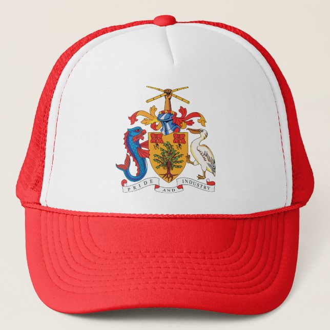 Casquette Manteau des Barbade de détail de bras (Devant)