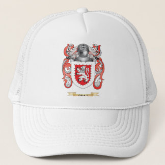 Casquette Manteau des bras gris (crête de famille)