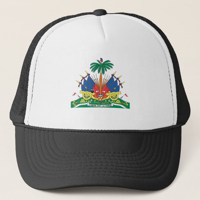 CASQUETTE MANTEAU DU HAÏTI DES BRAS (Devant)