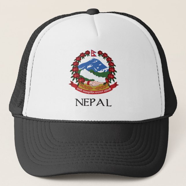 Casquette Manteau du Népal des bras (Devant)