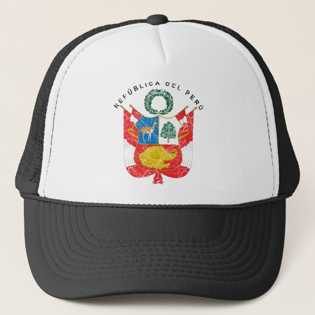 Casquette Manteau du Pérou des bras (Devant)