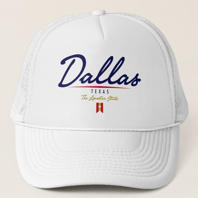 Casquette Manuscrit de Dallas (Devant)