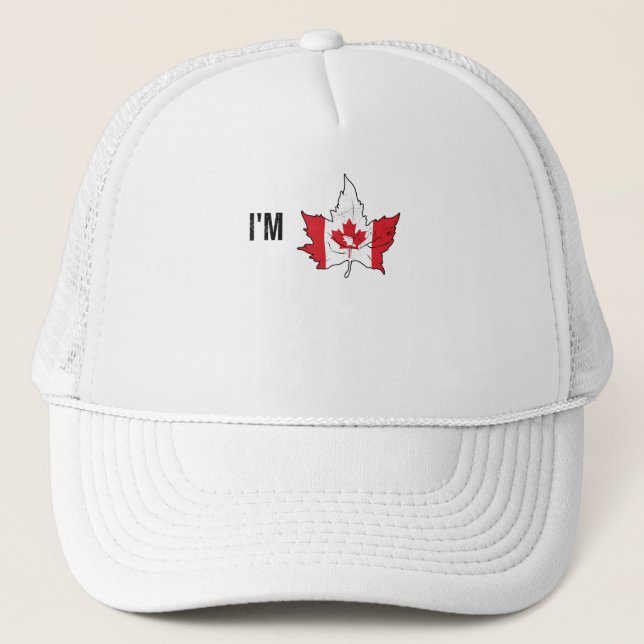 Casquette Maple Leaf Beaver Canadians Canada Day Canada (Devant)