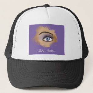 Casquette Maquillage oculaire pourpre
