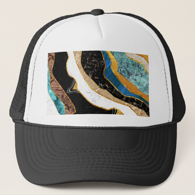 Casquette marbre italien (Devant)