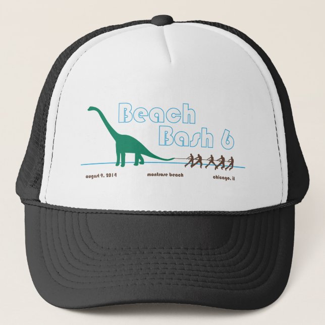 Casquette Marchandises du coup 6 de plage (Devant)