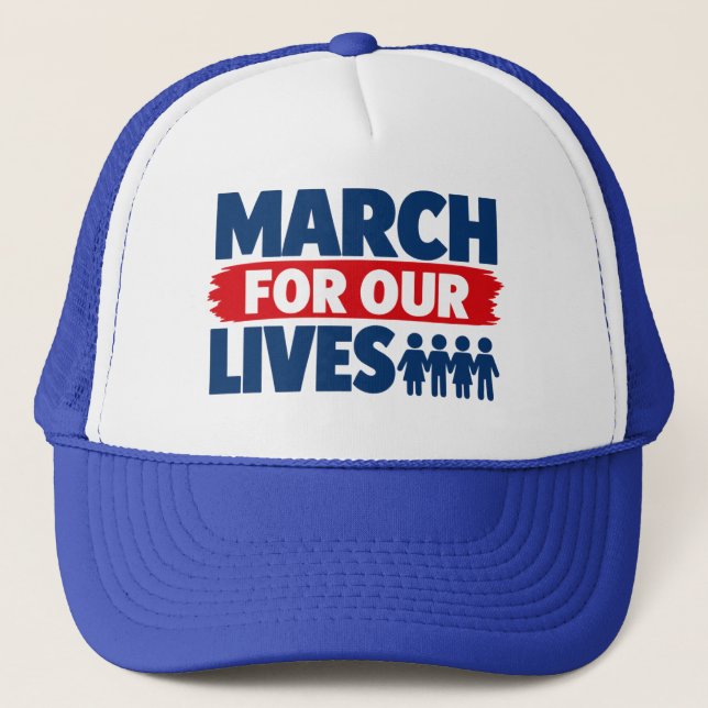 Casquette Marche pour nos vies  (Devant)